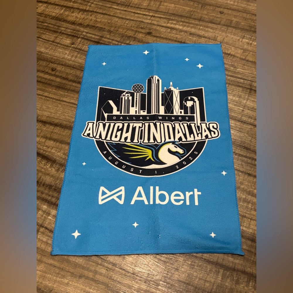 Dallas Wings WNBA Rally Towl August 1 2025 A Night In Dallas